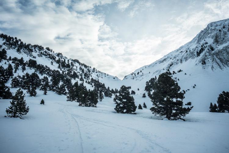 Le pas de la ville par la face ouest des hauts plataux! à ski de randonnée