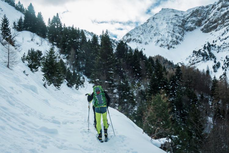 La Baraque du Veymont à Ski de randonnée